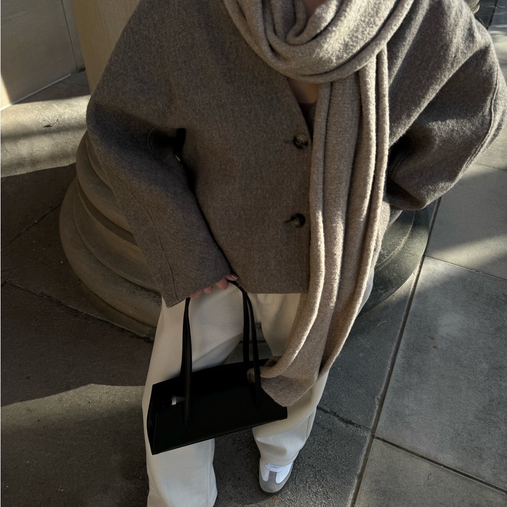 Zara Gray Wool Jacket